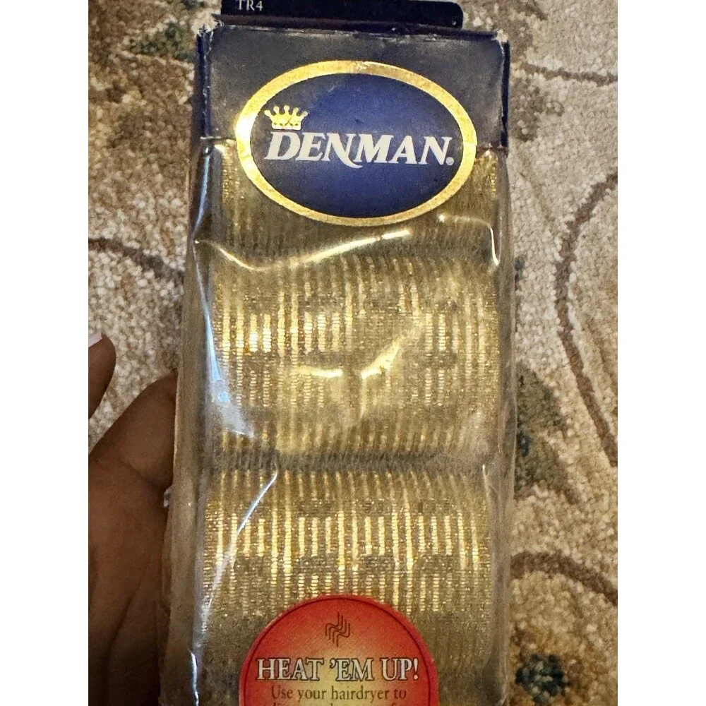 NEW Denman Thermo Magic Rollers Small & Medium Self Grip VTG
